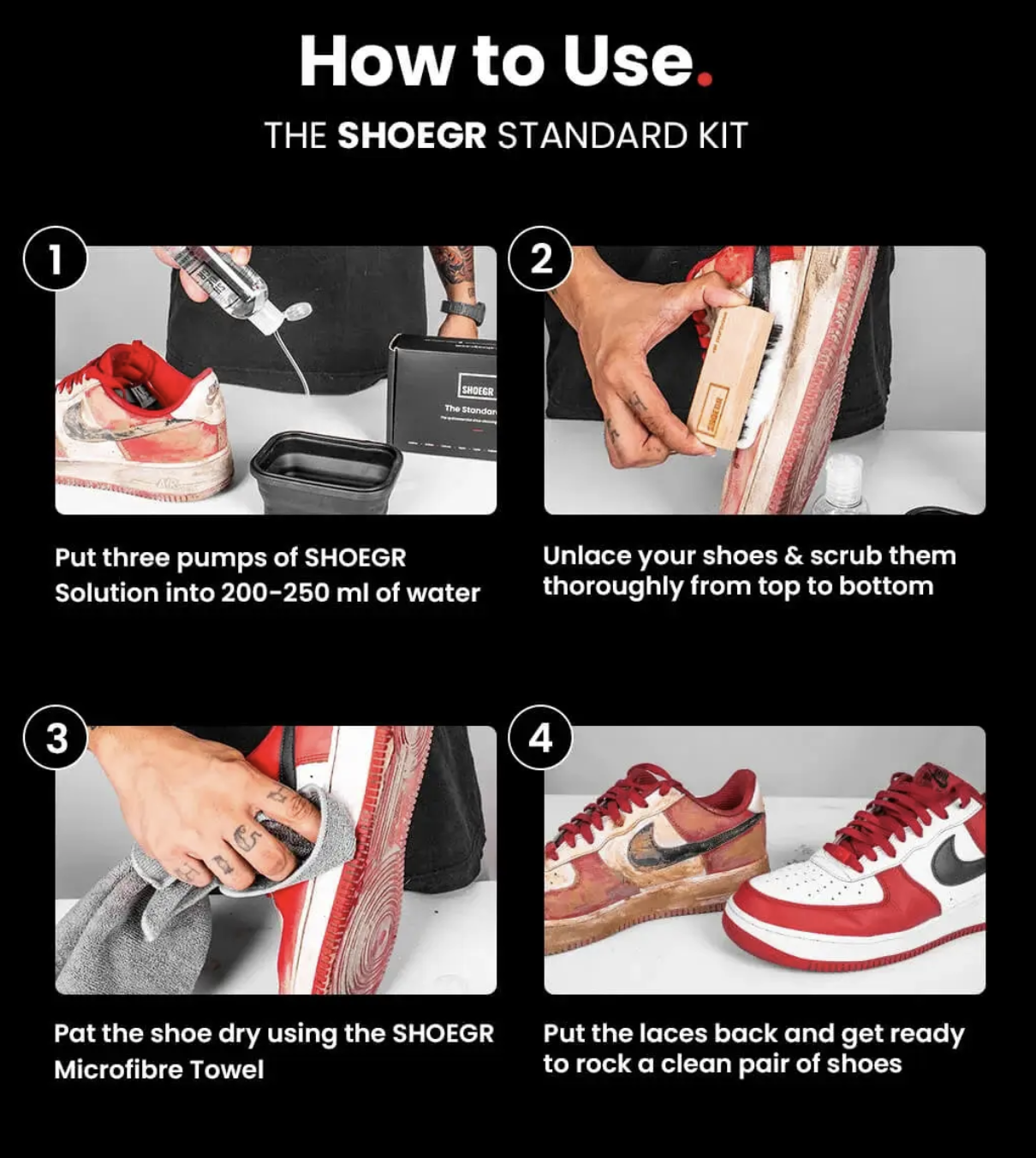 Standard Shoe Cleaning Kit