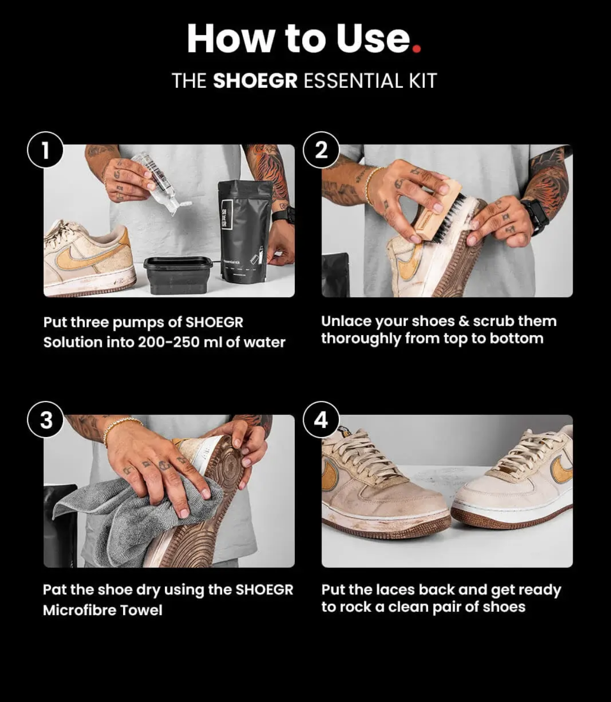 Essential Shoe Cleaning Kit