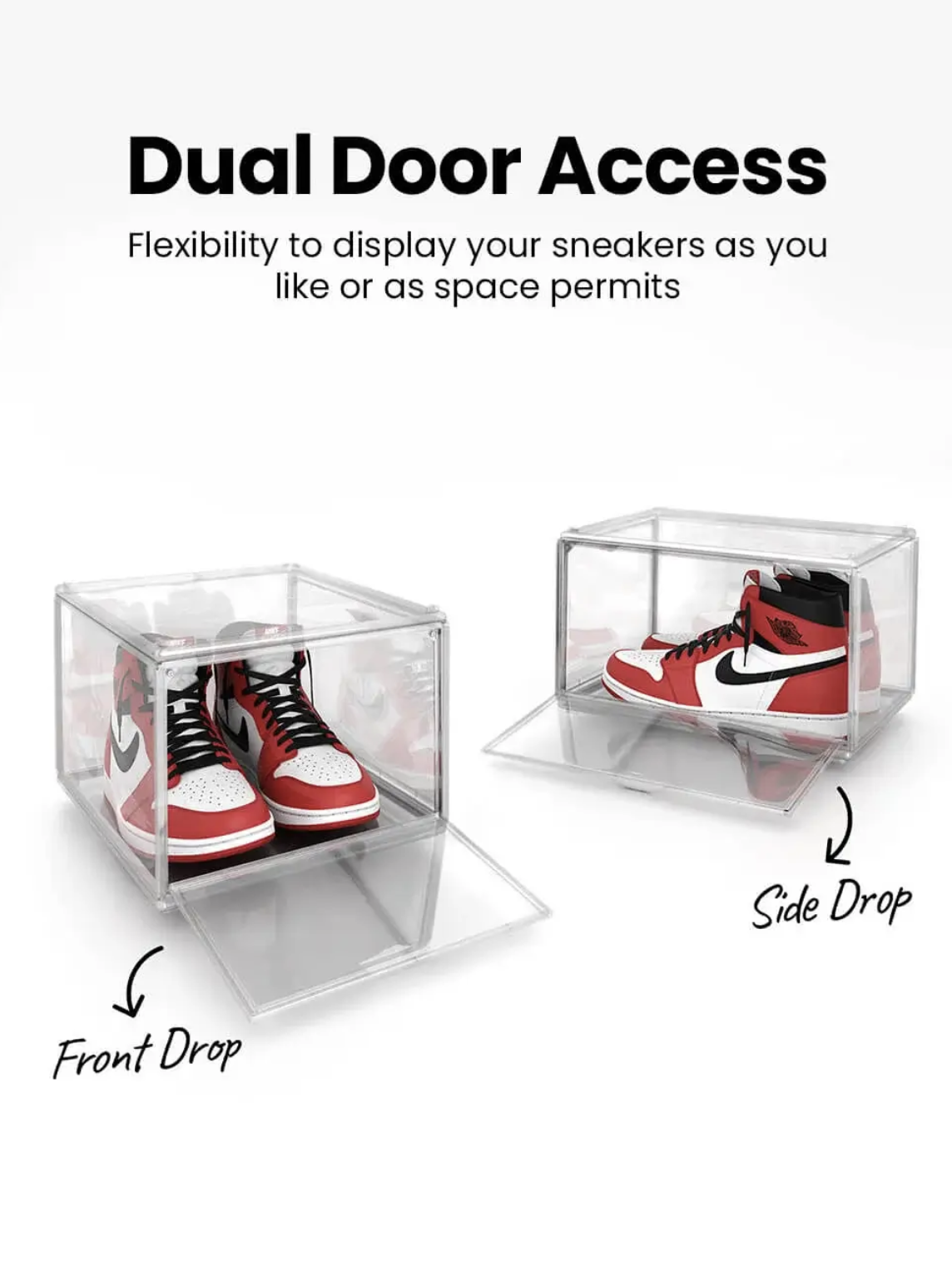 Safe - Dual Doors Sneaker Crates