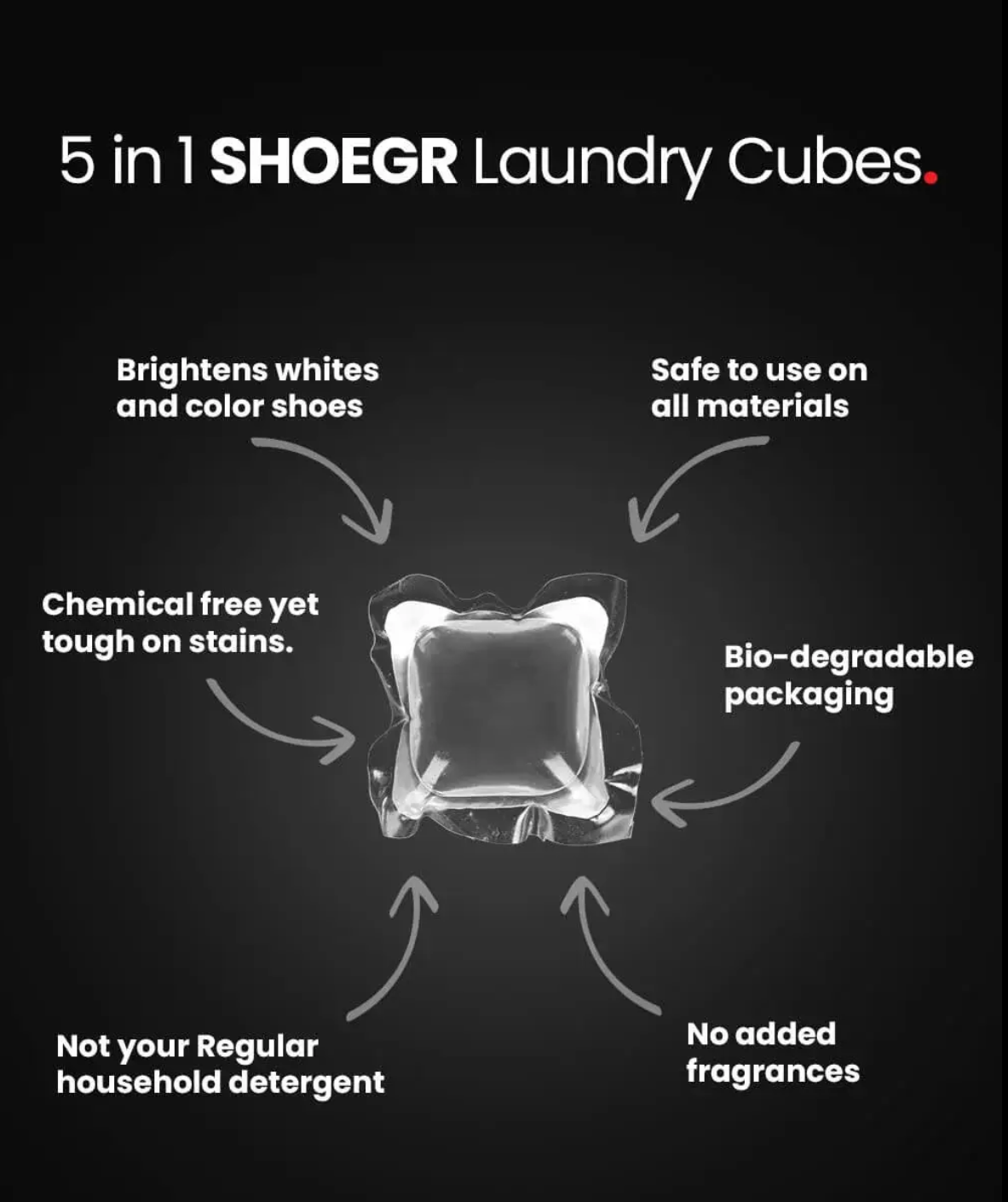 Shoe Laundry Cubes