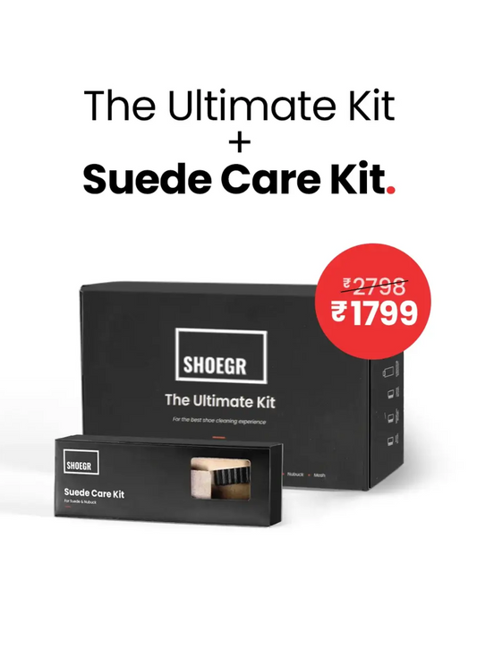 Ultimate Shoe Cleaning Kit + Dry Suede Kit